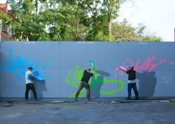 CHES, MOUK Y ODEITH: STREET PAINT MARKERS