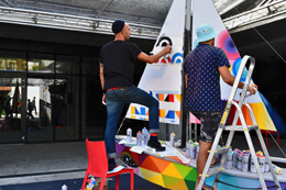 OKUDA & REMED, ‘STREET OF COLOUR’ IN SOPOT (POLAND)