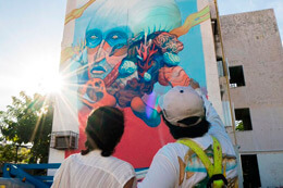 «SEA WALLS: MURALS FOR OCEANS» EN CANCÚN