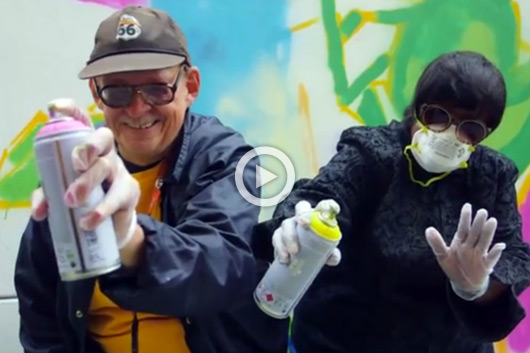 SENIOR GRAFFITI WORKSHOP IN SAN FRANCISCO