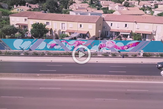 FARID RUEDA X LE MUR DE PÉROLS