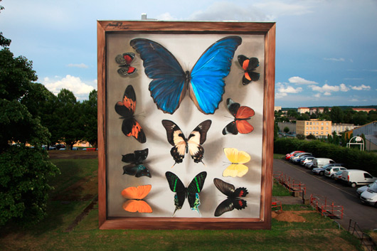 MARIPOSAS GIGANTESCAS EN THIONVILLE