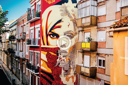 «THERE IS ALWAYS MORE TO DO» SHEPARD FAIREY REVOLUCIONA LISBOA