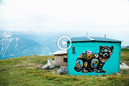 URBAN ALPINE ART FROM SWITZERLAND