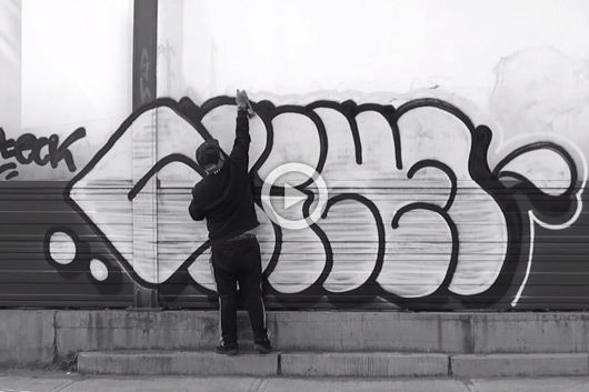 AMAZING STREET BOMBING BY NIKE OTEK