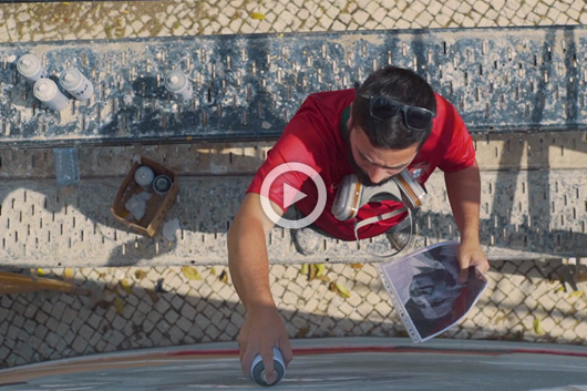 URBAN ART FOR PORTUGAL NATIONAL FOOTBALL TEAM