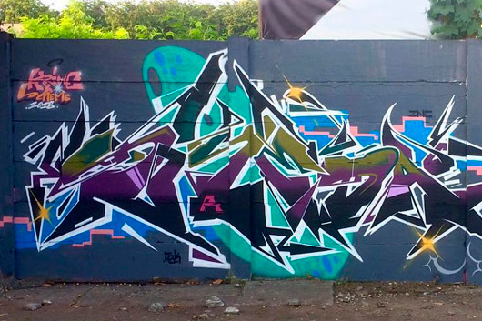 DASKE, WILDSTYLE IN INDONESIA