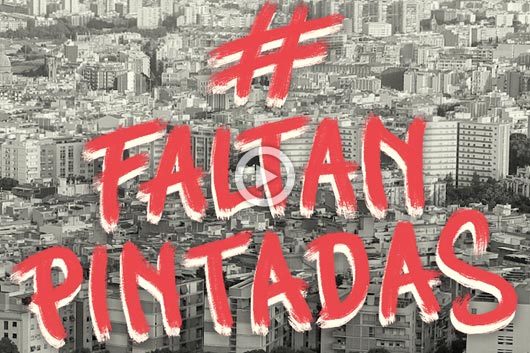 #FALTANPINTADAS; ARTISTAS URBANOS LLAMAN A LA ACCIÓN EN LAS CALLES