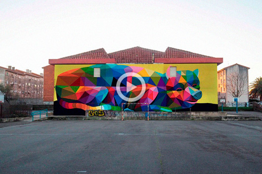 WITH YOUR HELP OKUDA CAN TRANSFORM A SCHOOL INTO AN ART PIECE