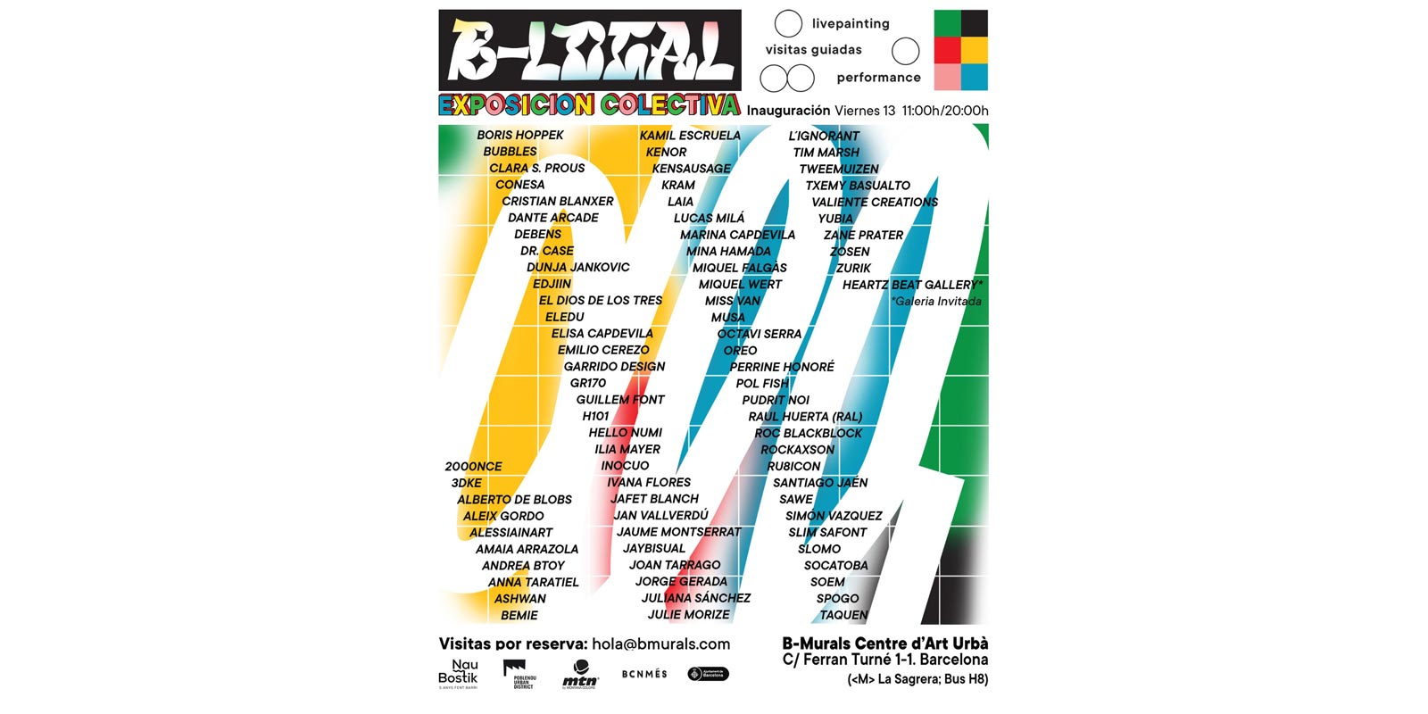 B-LOCAL GROUP SHOW OPENS