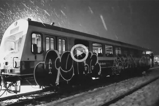 THROW-UPS SOBRE TRENES EN EL SUR DE ALEMANIA