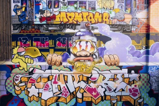 A TRIBUTE TO THE HISTORY OF GRAFFITI IN MTN AIR BY ZURDO